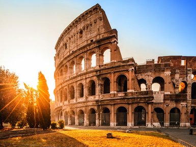 Bild zeigt das Kolosseum in Rom